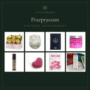 Przepraszam – zestaw prezentowy Lotusember