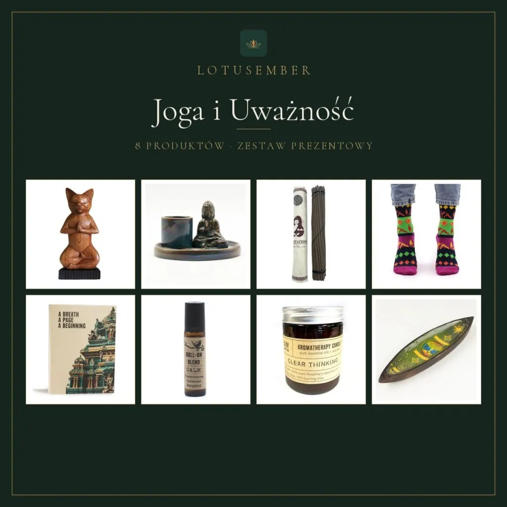 Joga i Uważność – zestaw prezentowy Lotusember