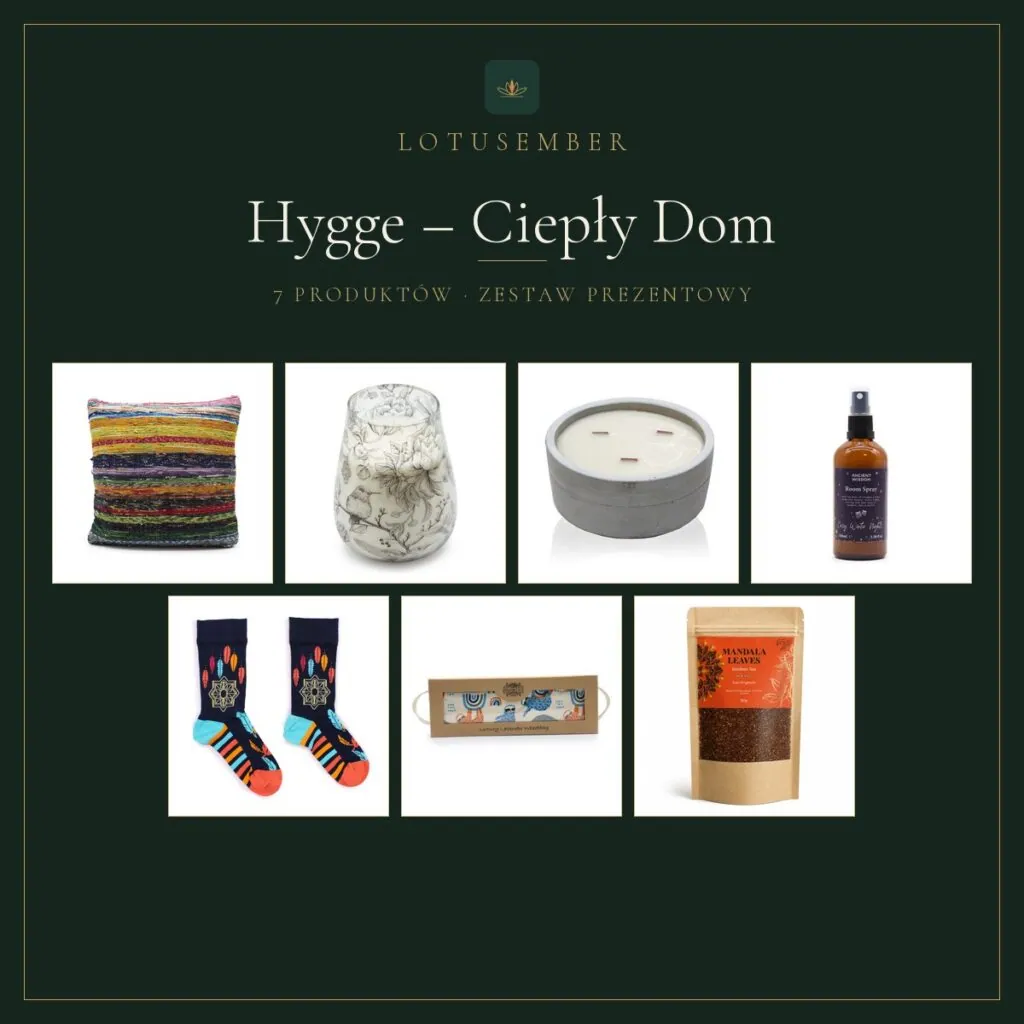 Hygge – Ciepły Dom – zestaw prezentowy Lotusember